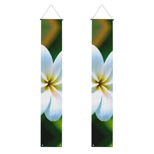 Hawaii-Blumen-1-Druck, lebendige Ästhetik, festliche Atmosphäre, Banner, Dekoration, Innen- und Außenbereich, Feiern von SDFHU
