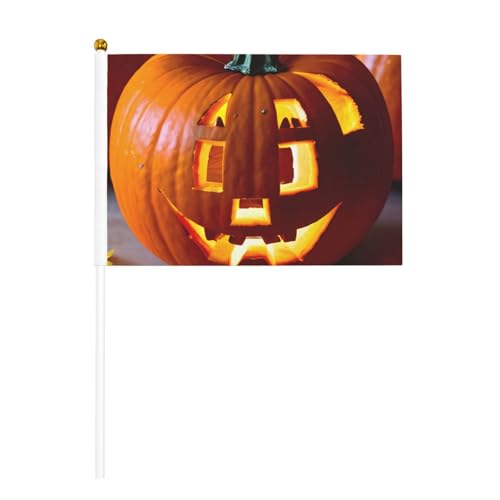Herbst-Kürbis-Druck, praktische Handflagge, vielseitige Flaggen, Mastpartys, Paraden, Dekorationen, Urlaub von SDFHU