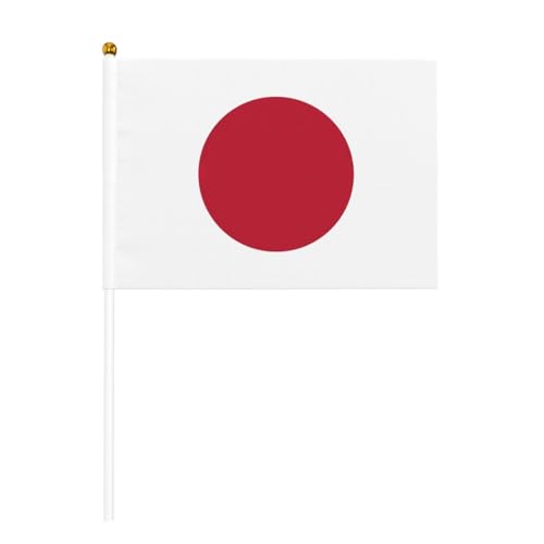 Japanische Flagge, Druck, praktische Handflagge, vielseitige Flaggen, Mastpartys, Paraden, Dekorationen, Urlaub von SDFHU