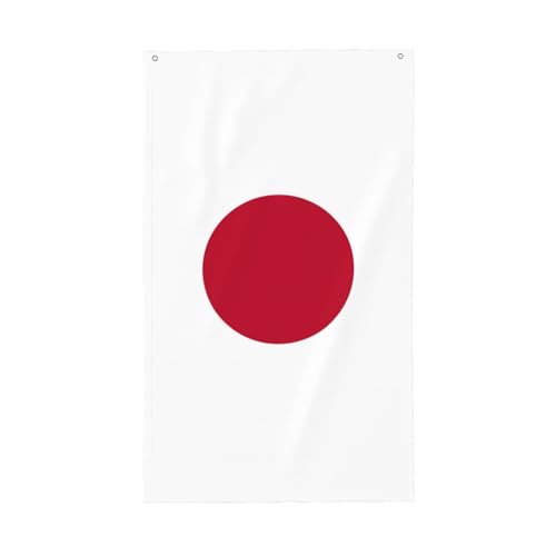Japanische Flagge, leicht, dekorativ, saisonale Flaggen, für drinnen und draußen, für Terrasse, Rasen, Garten von SDFHU