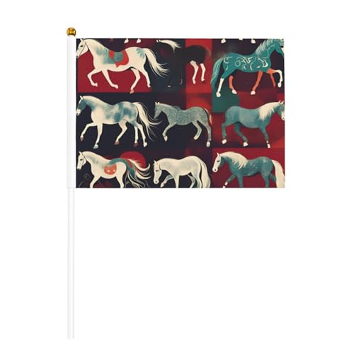 Verschiedene Arten von Pferden, praktische Handflagge, vielseitige Flaggen, Mastpartys, Paraden, Dekorationen, Urlaub von SDFHU