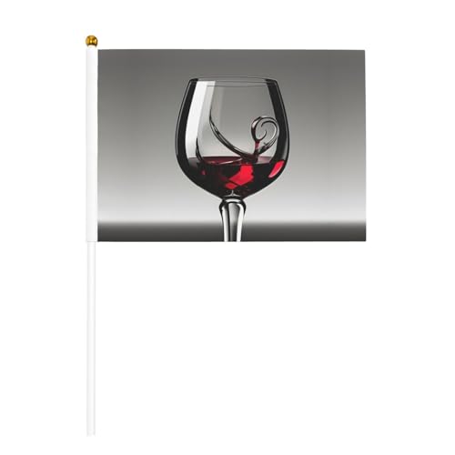 Weinglas-Druck, praktische Handflagge, vielseitige Flaggen, Mastpartys, Paraden, Dekorationen, Urlaub Weinglas-Druck, praktische Handflagge, vielseitige Flaggen, Mastpartys, Paraden, Dekorationen, Urlaub von SDFHU