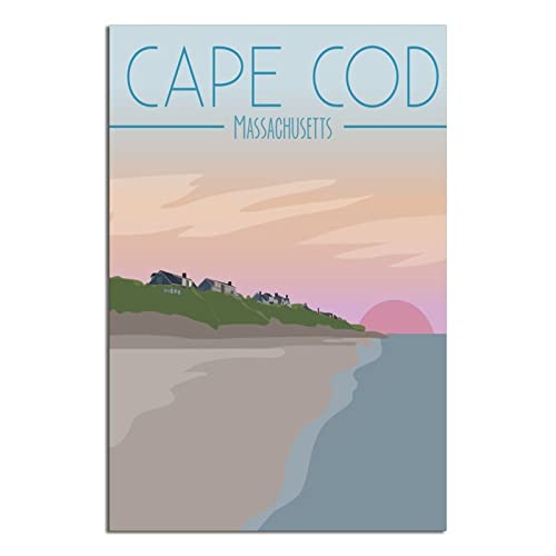 Cape Cod Vintage Reiseposter Gemälde Poster Modern Geschenk Schlafzimmer Dekorativ von SDFSF