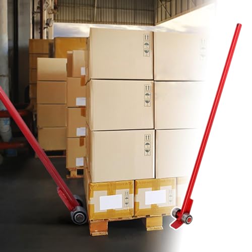 Hebelstange mit Rollen Schwerlast-Hebelstange mit Lagern, Hebelstange mit Stahlgriff für Frachtterminals / Lagerhäuser, Hebestange mit Rädern für Den Gerätehandling ( Size : 3T/6600lb ) von SDFVSDF