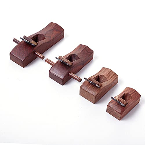 Abrichthobel, 1 stücke Mahagoni Carpenter Hobel DIY Holzbearbeitung Hand mit Griff 55mm/68mm/98mm/120mm Mini Holzbearbeitung Hobel(98mm) von SDGBCXD