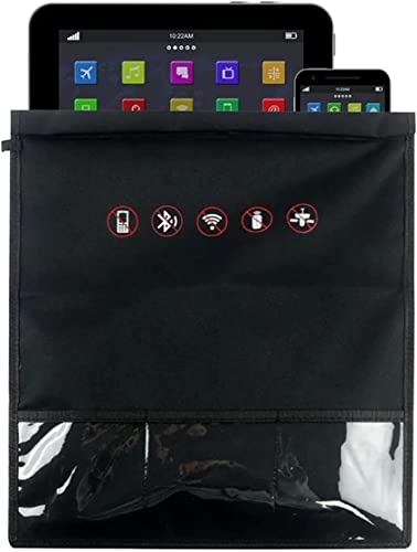 Abschirmbox, Signalabschirmtasche for Notebooks, Faraday-Tasche Signalblocker Autoanhänger, Tasche Blockieren von RFID-Strahlungssignalen(M) von SDGBCXD