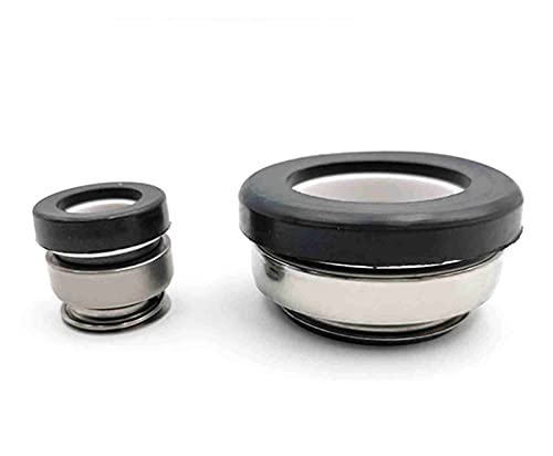 Dichtungsvorrichtung, Passender Wellendurchmesser 8 mm bis 40, Keramik-/Kohlering, mechanische Wellendichtung for Wasserpumpen, einzelne Schraubenfeder(16mm) von SDGBCXD