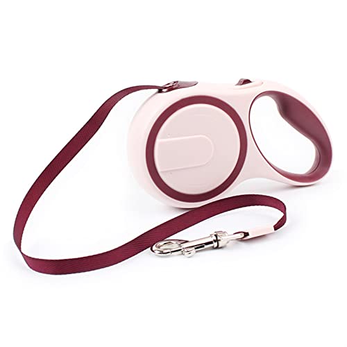 Einziehbare Leine, 3M/5M Nylon Automatisch einziehbare Hundeleine Einstellbare Haustier Walking Training Verlängerung Traktion Seil Leine(108,5M) von SDGBCXD