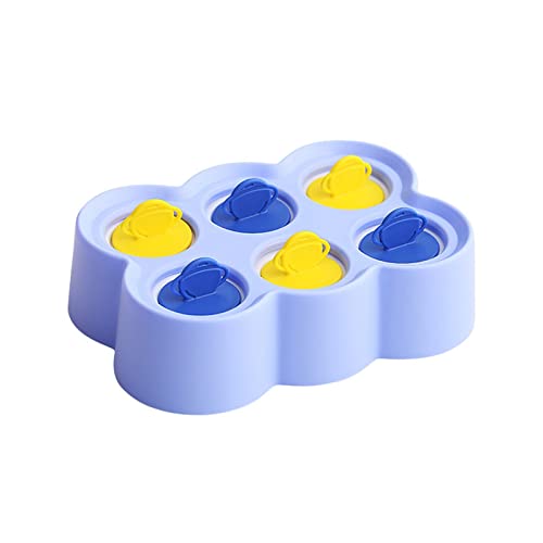 Eis am Stiel-Formen， Leicht zu lösende, wiederverwendbare Eiscremeform, bequem zu halten for Kinder, leicht zu reinigen, kann zerlegt werden.(Blue) von SDGBCXD