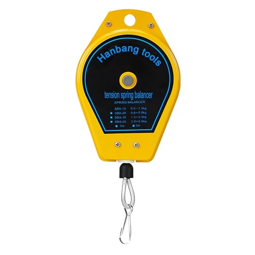 Federbalancer, Einziehbarer, selbstsichernder Federzug, damit das Werkzeug ordnungsgemäß in einer stabilen Position funktioniert (elektronische Komponenten).(3m,0.6-2kg) von SDGBCXD