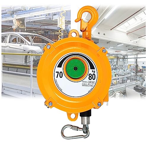 Federbalancer, Einziehbarer Werkzeug-Balancer-Halter for Aufhängen des Werkzeugs, um die Ausrüstung stabil zu halten, die Arbeitseffizienz zu verbessern und Ermüdung zu reduzieren(70-80kg) von SDGBCXD