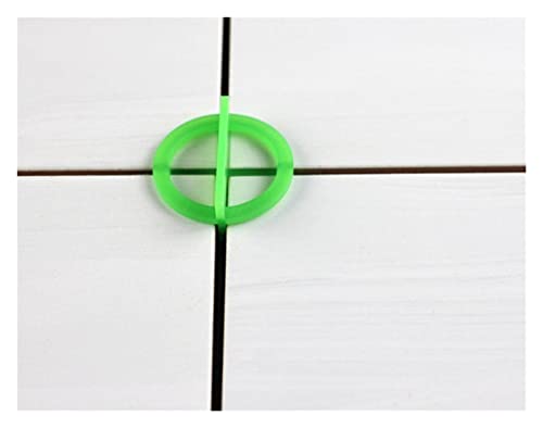 Fliesen-Nivellierer, 100 weiße Clips for Nivelliersystem for Fliesen – abnehmbarer Bodenausrichtungs-Nivellierer for die perfekte Fliesenverlegung von SDGBCXD