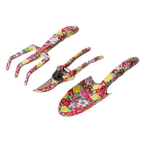 Gartengeräte， Rostfreies Gartenwerkzeug-Set – perfekt for den Innen- und Außenbereich – ideales Gartengeschenk for Männer und Frauen von SDGBCXD