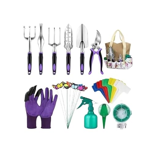 Gartengeräte， Rostfreies Gartenwerkzeug-Set – perfekt for den Innen- und Außenbereich – ideales Gartengeschenk for Männer und Frauen von SDGBCXD