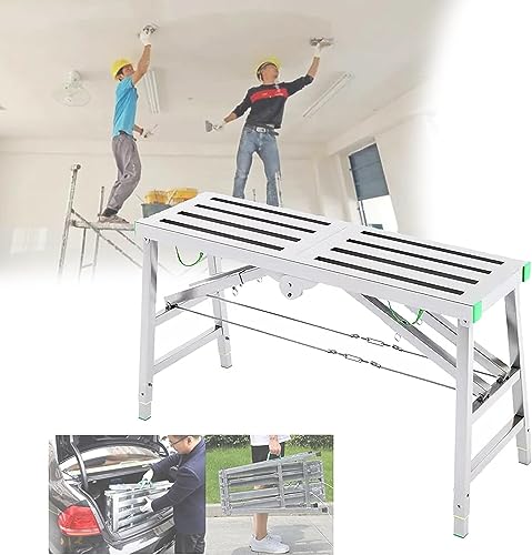 Gerüstbau, mit einstellbarer Höhe und Arbeitsplattform 5 Ebenen Mehrzweck-Engineering-Leiter Hocker Bank von SDGBCXD