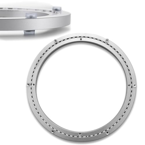 Gleitlager, Aluminiumlegierung Schwenkbasis Tischlager Esszimmer Schwenkbarer Drehteller 360° Basislager(12 inches (300mm)) von SDGBCXD