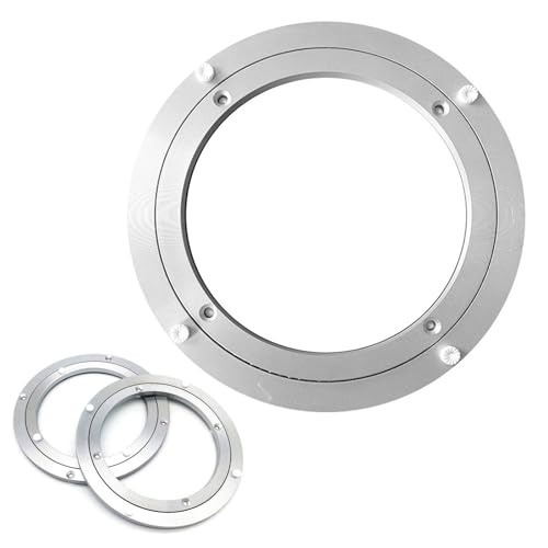 Gleitlager, Hochleistungs-Drehtellerlager aus Aluminiumlegierung - Metall-Drehtellerlager, 360 ° -Drehung mit nicht gleitendem(14 inches (350mm)) von SDGBCXD