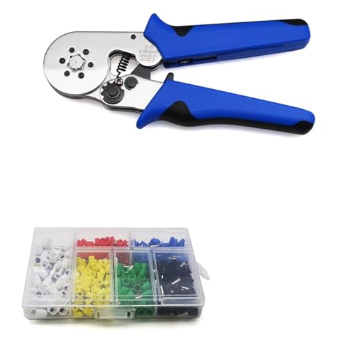 Isolierte Zange, TE Terminals Crimpzange & Terminal Min 0,08mm Max 16mm Set Handwerkzeuge Crimper 4/6 Seite HSC8 6-4 6-6 10S von SDGBCXD