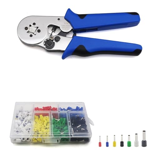 Isolierte Zange, TE Terminals Crimpzange & Terminal Min 0,08mm Max 16mm Set Handwerkzeuge Crimper 4/6 Seite HSC8 6-4 6-6 10S von SDGBCXD