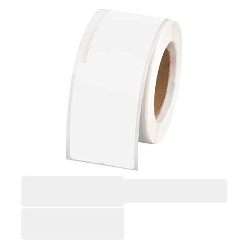 Kabelbeschriftungen， 100Pcs/rolle Kabel Etiketten Selbst-Klebe Wasserdicht Draht Kennzeichnung Krawatten Laser Drucker Aufkleber Netzwerk Organizer Verdrahtung(Wit) von SDGBCXD