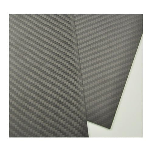 Kohlefaserplatte, 1 Stück Blatt Matte Oberfläche 3K, for Sportausrüstung(100x500x2mm) von SDGBCXD