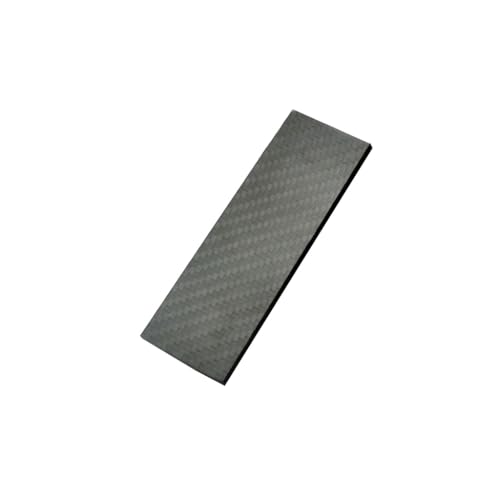 Kohlefaserplatte, 2 Stück 3K Vollblatt mit hoher Verbundhärte, DIY-Drohne(2pcs (120X40X6MM)) von SDGBCXD