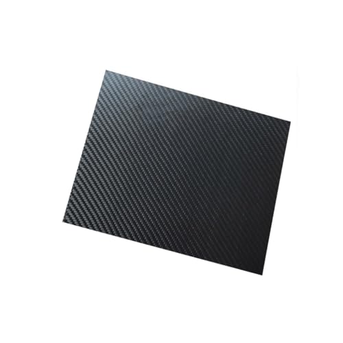 Kohlefaserplatte, 245 x 395 mm 3K-Platte, hochfeste Carbonplatte, for Lampenhalterungsplatten(1.0mm Twill Matte) von SDGBCXD
