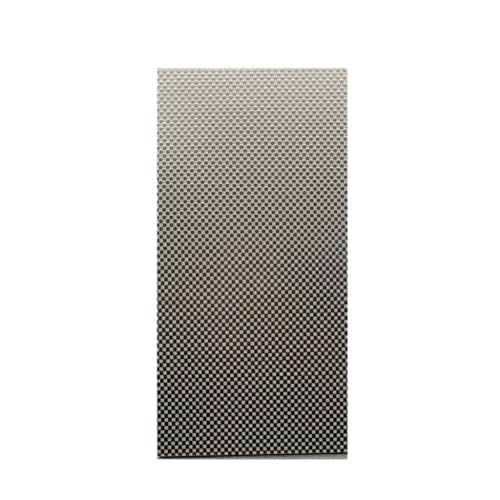 Kohlefaserplatte, 75 x 125 mm 3k Twill Plain Carbon Fiber Sheet Panel Board, Modell Bars Zubehör(3.0mm plain matte) von SDGBCXD