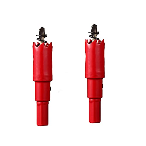 Lochsäge, 2 Stück HSS-Bimetall-Lochsäge, Lochsäge mit 20–28 mm Durchmesser, geeignet for Schneiden von Holz, Kunststoff und Blech(Diameter 20mm) von SDGBCXD