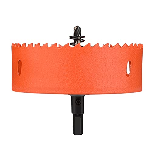 Lochsäge, HSS-Bimetall-Lochsäge, HSS-Kreislochschneider, geeignet for Holzbretter, Durchmesser 100–120 mm(Diameter 105mm) von SDGBCXD