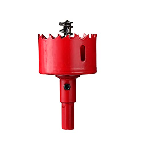 Lochsäge, HSS-Bimetall-Lochsäge, geeignet for einfachen Bohren von Holz, Kunststoff, Trockenbauwänden und dünnem Metall, Lochsäge mit Durchmesser 42–55 mm(Diameter 42mm) von SDGBCXD