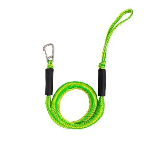 Marine-Seil, 4ft Boot Docking Seil Mit Haken Schnüre Dock Linie Elastische Zubehör for Kajak Jet Ski Marine-Seil, 4ft Boot Docking Seil Mit Haken Schnüre Dock Linie Elastische Zubehör for Kajak Jet Ski von SDGBCXD