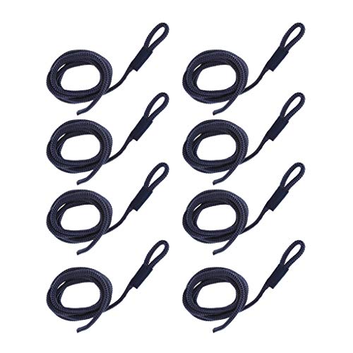 Marine-Seil, 6mm * 1,5 M Boot Fender Linie Doppel Geflochtene Marine Festmacher for Yacht Zubehör(8pcs) von SDGBCXD