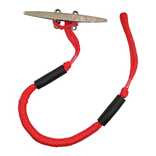 Marine-Seil, Bungee Dock Line Dehnbares Festmacherseil Boots-Dock-Leine Ankerseil Boot Cords Stretch Fischerbootzubehör(Red) von SDGBCXD