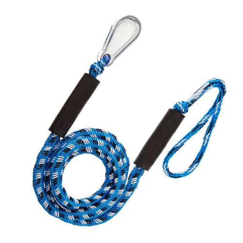 Marine-Seil, For Kajak Wasserfahrzeuge SeaDoo Jet Ski Ponton Kanu Power Boot Festmacher Seil Zubehör(Blue Black) von SDGBCXD