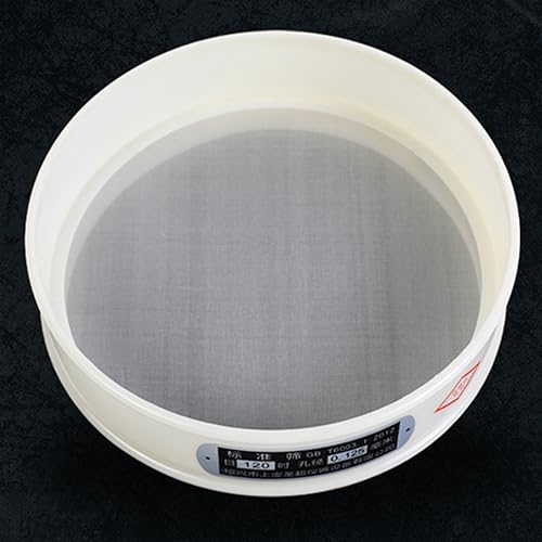Mehlsieb， Mehlsieb, 20 cm, rund, Nylongewebe, Mehlsieb, Shaker, Küchenbohnenpulverfilter, Sieb, Siebe, Mehlsiebe(20mesh 0.9mm) von SDGBCXD