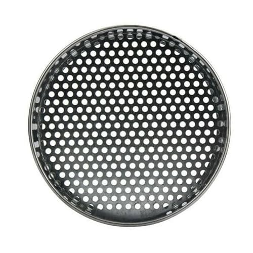 Mehlsieb， Mehlsieb 1pc Gartenarbeit Metall Hausgarten Pflanzen Rätsel Bodensieb Mesh Trennung Grobe Materialien(Round Hole 12mm) von SDGBCXD