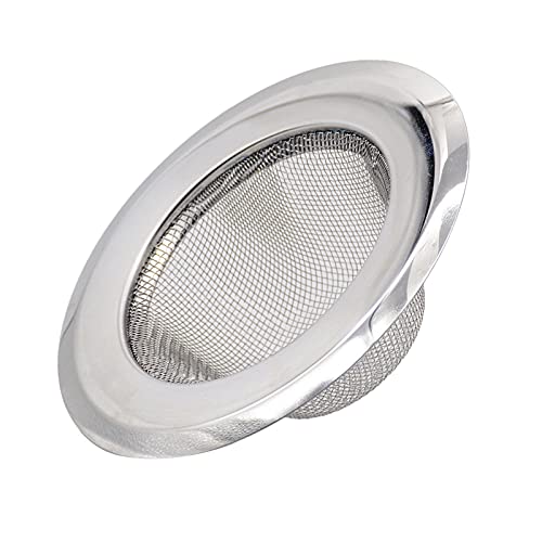 Mehlsieb， Mehlsieb Edelstahl Badewanne Haarfänger Stopper Küchenspüle Sieb Bodenablauf Dusche(1pcs M) von SDGBCXD