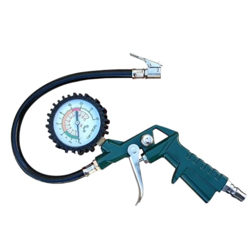 Reifendruckmesser, Reifen Heavy Duty Inflator 0-255 PSI for Auto Lkw Fahrrad Motorrad Reifendruckmesser, Reifen Heavy Duty Inflator 0-255 PSI for Auto Lkw Fahrrad Motorrad von SDGBCXD
