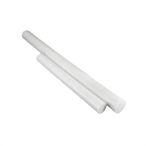 Runde Kunststoffstange, 10 Stück 250 mm lange weiße ABS-Stäbe, 0,5–15 Durchmesser, runder Kunststoffstab, massiver Stab for Modellmaterial-Schneidzubehör(10x250mm) von SDGBCXD
