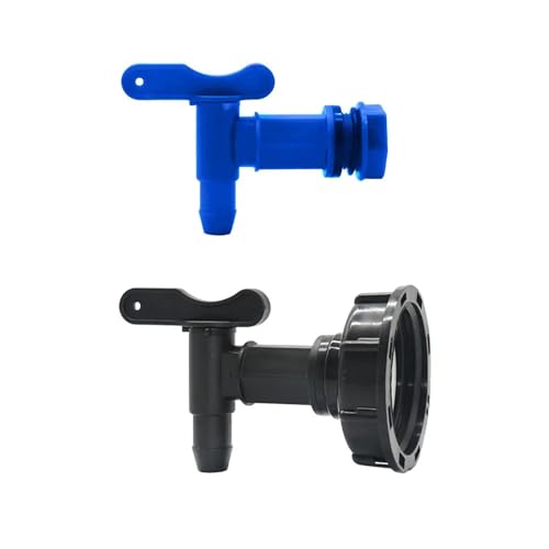 Wasserhahn-Anschluss， 1 Stück S60 3/4 Zoll IBC-Tank-Hahnadapter(B) von SDGBCXD
