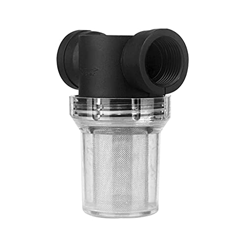 Wasserpumpenfilter, 1 Stück 1/2" 3/4" 1" Inline-Netzsieb, Bewässerungs-Pipeline-Filter mit hohem Durchfluss, Gartenanschlüsse(3/4") von SDGBCXD