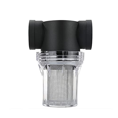 Wasserpumpenfilter, 1 Stück 1/2" 3/4" 1" Kunststofffilter, 40mesh 80mesh Wasserpumpen-Verunreinigungs-Vorfilter(1/2" 40 Mesh) von SDGBCXD