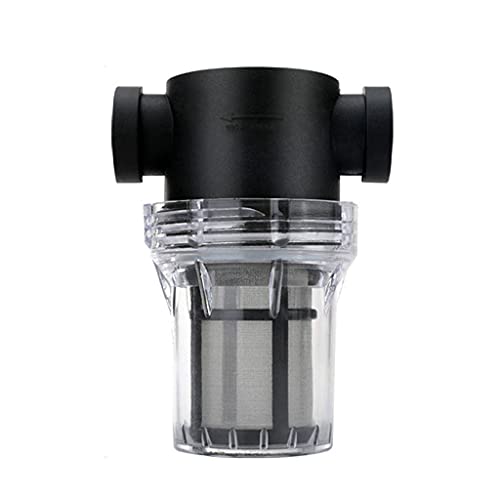 Wasserpumpenfilter, 1 Stück 1/2" 3/4" 1" Kunststofffilter, 40mesh 80mesh Wasserpumpen-Verunreinigungs-Vorfilter(1" 80 Mesh) von SDGBCXD