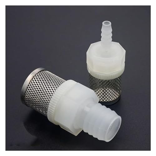 Wasserpumpenfilter, 1 Stück 4~20 mm Schlauchfiltersieb, 3/4 Zoll Edelstahl, Aquariumwasserpumpe Gartenbewässerungsfilter(12mm) von SDGBCXD