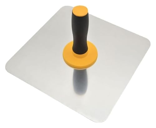 Zementkelle, 30x30cm/11,8x11,8 "Aluminium Gips Mörtel Bord mit Soft Grip Griff Verputzen Zementkelle, 30x30cm/11,8x11,8 "Aluminium Gips Mörtel Bord mit Soft Grip Griff Verputzen von SDGBCXD