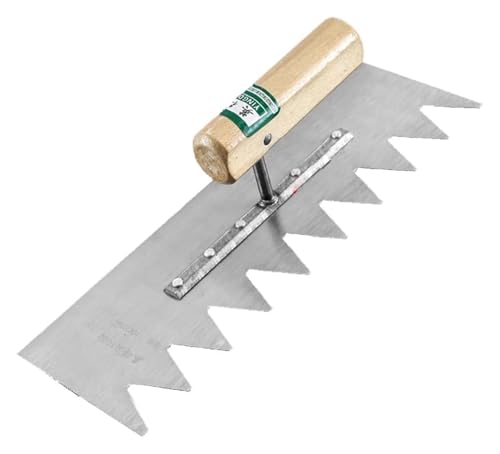 Zementkelle, Ergonomischer Komfortgriff aus Edelstahl in Profiqualität for Füllen von Baulücken mit Zement oder Kitt(B) von SDGBCXD