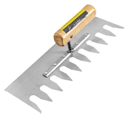 Zementkelle, Ergonomischer Komfortgriff aus Edelstahl in Profiqualität for Füllen von Baulücken mit Zement oder Kitt(E) von SDGBCXD