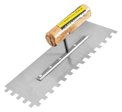 Zementkelle, Ergonomischer Komfortgriff aus Edelstahl in Profiqualität for Füllen von Baulücken mit Zement oder Kitt(F) von SDGBCXD