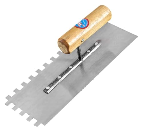 Zementkelle, Ergonomischer Komfortgriff aus Edelstahl in Profiqualität for Füllen von Baulücken mit Zement oder Kitt(G) von SDGBCXD